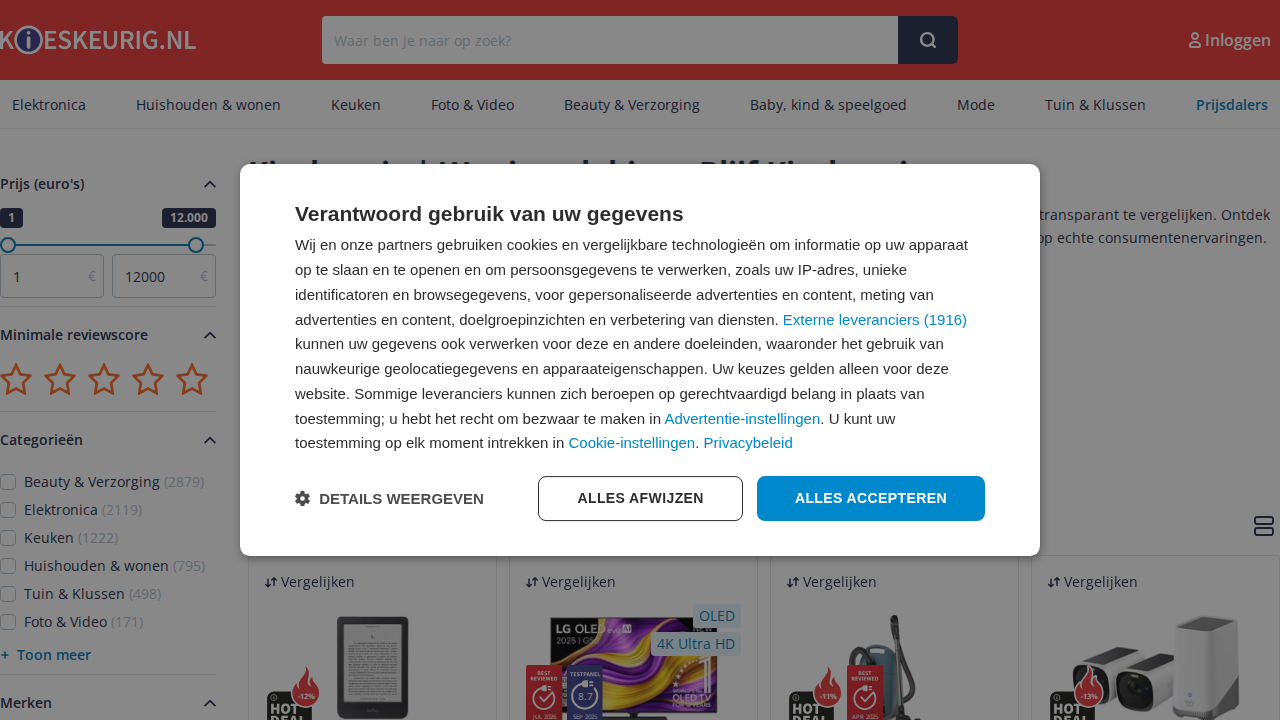 Screenshot https://kieskeurig.nl/