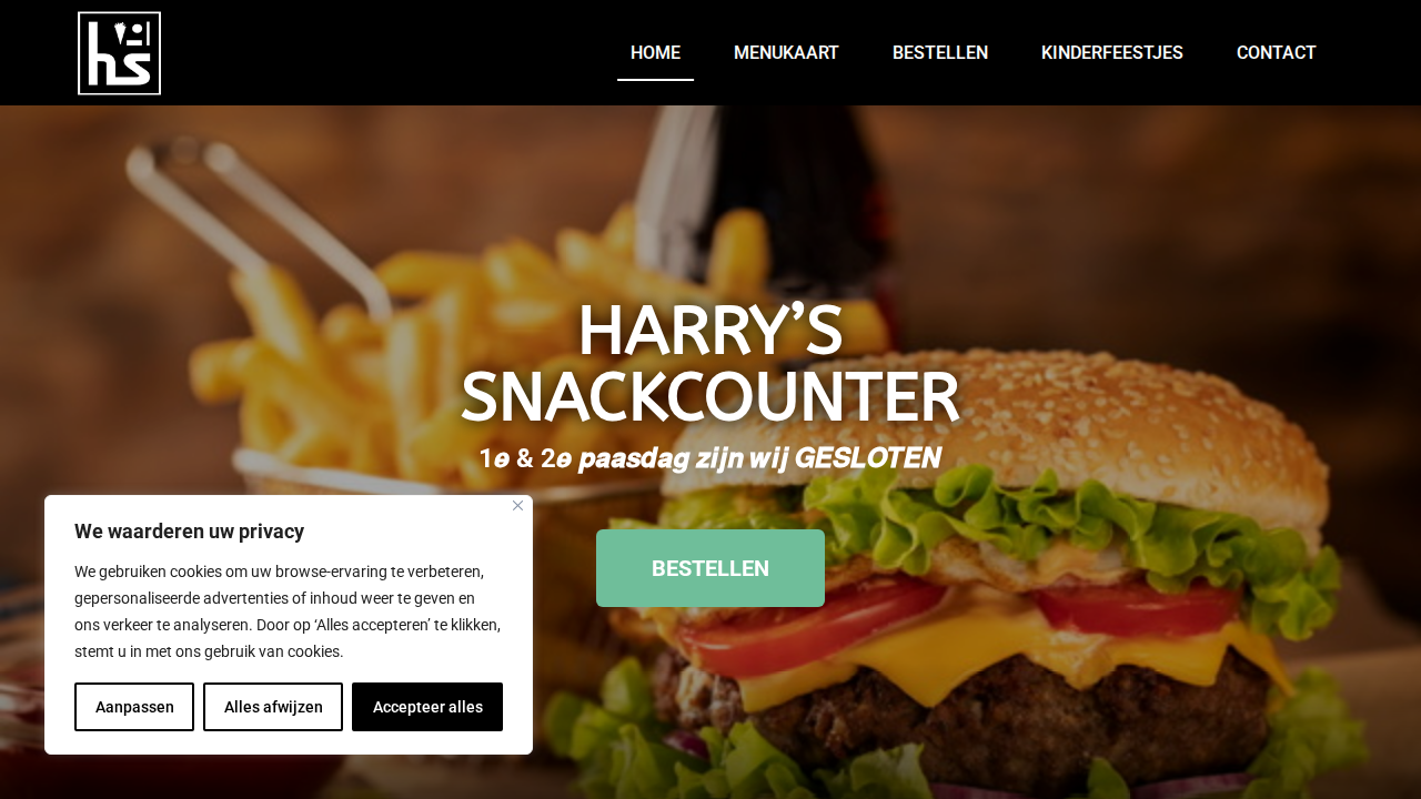 Screenshot https://harryssnackcounter.nl/