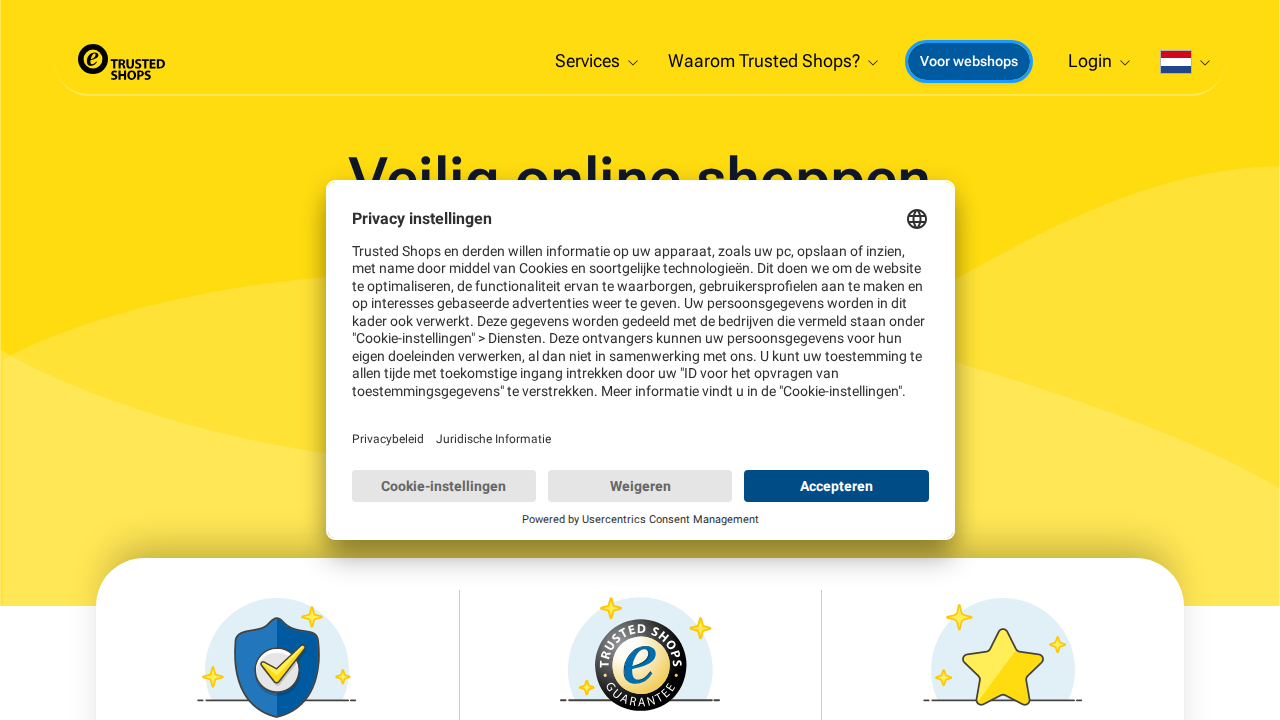 Screenshot https://trustedshops.nl/