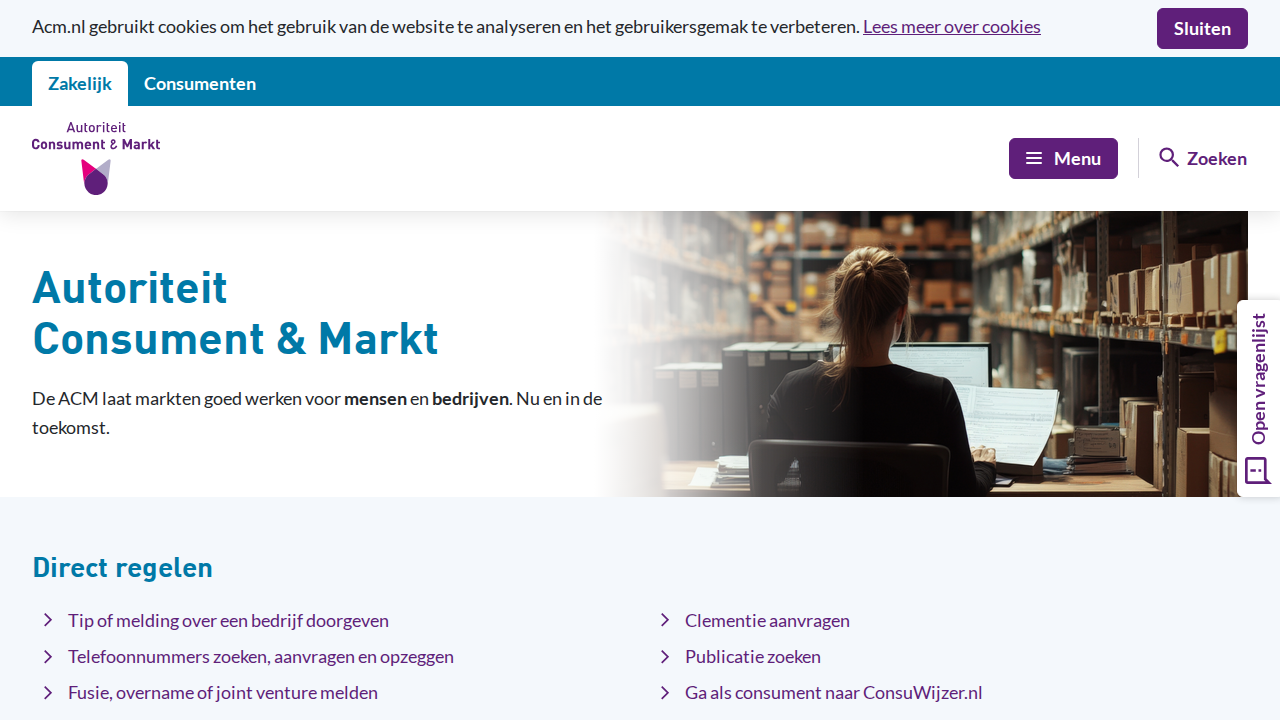 Screenshot https://acm.nl/